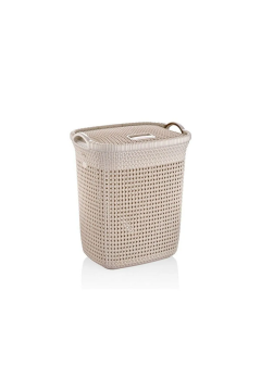 Laundry basket Sakarya Plastik 65l Ivory 8003