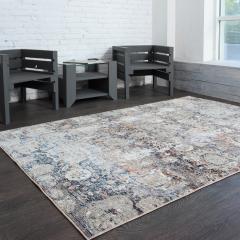 Ковер Стриженный ковер Limitee 7798a beige charcoal