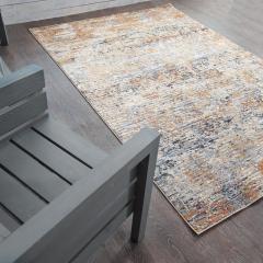 Ковер Стриженный ковер Limitee 8180b beige charcoal