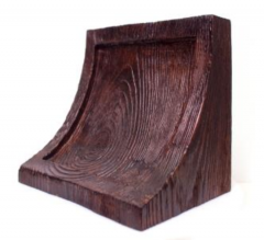 Консоль балки Decowood Модерн ED 025 classic тёмная 19х13