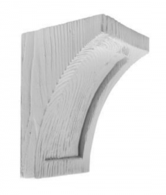 Консоль балки Decowood Модерн ED 026 classic белая 12х12