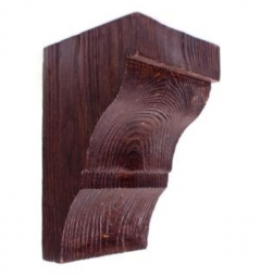 Консоль балки Decowood Модерн ED 036 classic тёмная 12х12