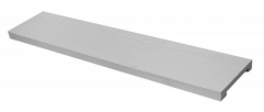 Декоративная панель Decowood Модерн ET 507 (2м) classic белая 10х2