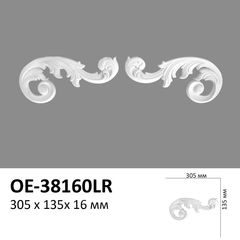 Декоративный орнамент (панно) Perimeter OE-38160LR