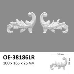 Декоративный орнамент (панно) Perimeter OE-38186LR