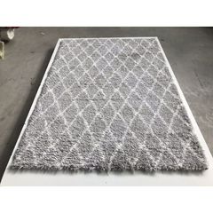 Ковер Ворсистый ковер Quattro 3507A grey bone