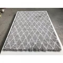 Ковер Ворсистый ковер Quattro 3507A lgrey bone