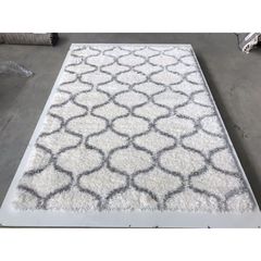 Ковер Ворсистый ковер Quattro 3510A bone Lgrey