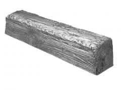 Декоративная балка Decowood Рустик EQ 006 (4м) classic сіра 12х12