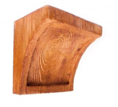 Консоль балки Decowood Рустик EQ 025 classic светлая 19х13