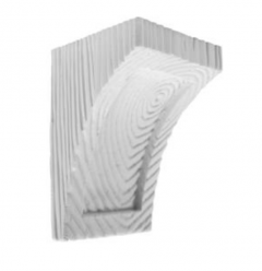 Консоль балки Decowood Рустик EQ 026 classic белая 12х12