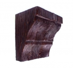 Консоль балки Decowood Рустик EQ 035 classic тёмная 19х13