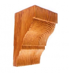 Консоль балки Decowood Рустик EQ 036 classic светлая 12х12