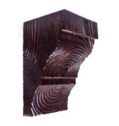 Консоль балки Decowood Рустик EQ 036 classic тёмная 12х12