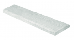 Декоративна панель Decowood Рустик ET 305 (2м) classic біла 19х3,5