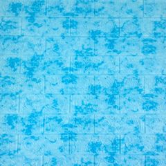 Самоклеющиеся 3D панель Sticker wall под кирпич Мрамор синий Id 65