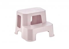 Ladder stool Sakarya Plastik with plastic small pink 39.5x38.4x28.3 cm