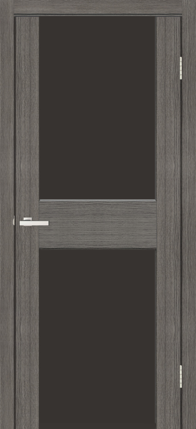 Межкомнатная дверь Межкомнатные двери Омис Cortex Gloss 03 дуб ash triplex чёрный
