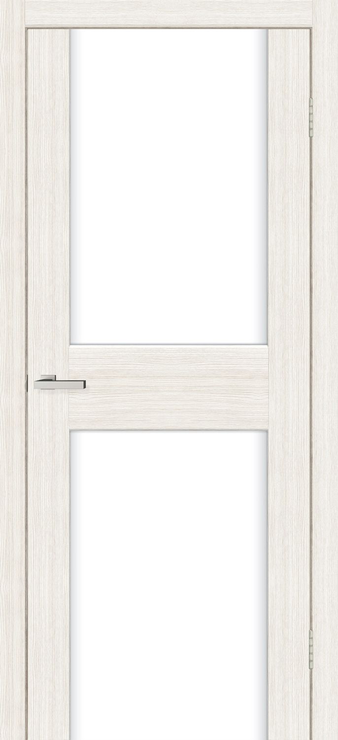 Межкомнатная дверь Межкомнатные двери Омис Cortex Gloss 03 oak bianco triplex молочный