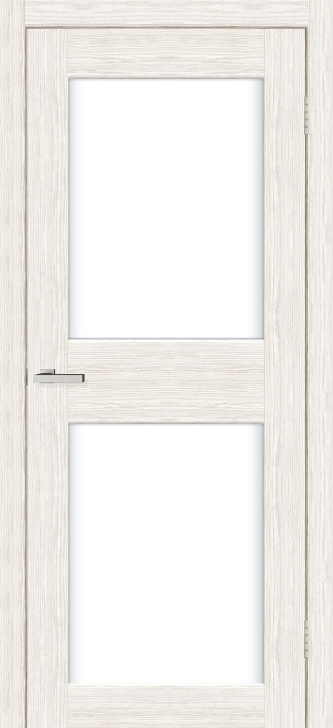 Межкомнатная дверь Межкомнатные двери Омис Cortex Gloss 04 дуб bianco triplex молочный